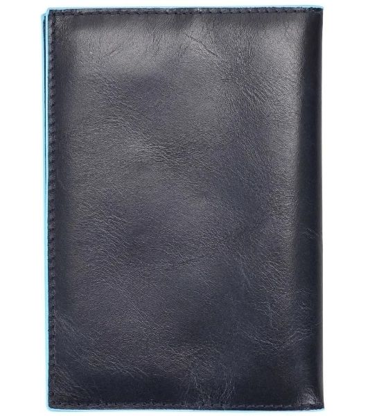 Обложка для паспорта Piquadro Blue Square PP5255B2/BLU2 синий натур.кожа