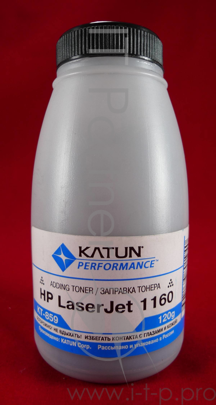 Тонер HP LJ 1160/1320 (фл.120г.) Katun фас России