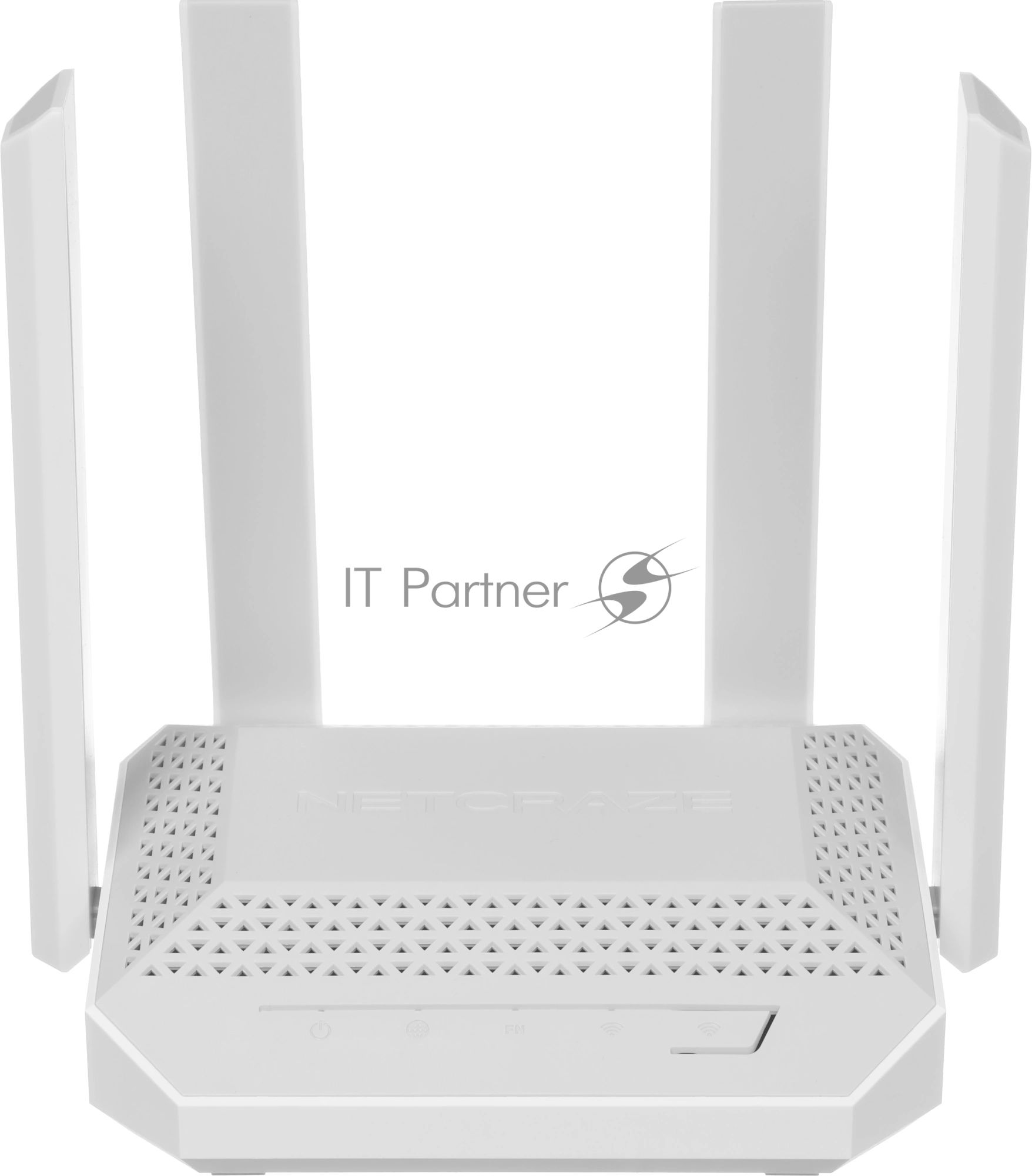 Маршрутизатор Netcraze Challenger Мультигигабитный интернет-центр с Mesh Wi-Fi 6 AX3000, 2 портами 2.5 Gigabit Ethernet и переключателем режима роутер/ретранслятор