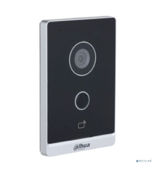Вызывная панель DAHUA DHI-VTO2211G-P-S2 с разрешением камеры 2мп и CMOS сенсором, WDR, слот для SD карты до 256Гб, IP65, питание DC 12V/PoE