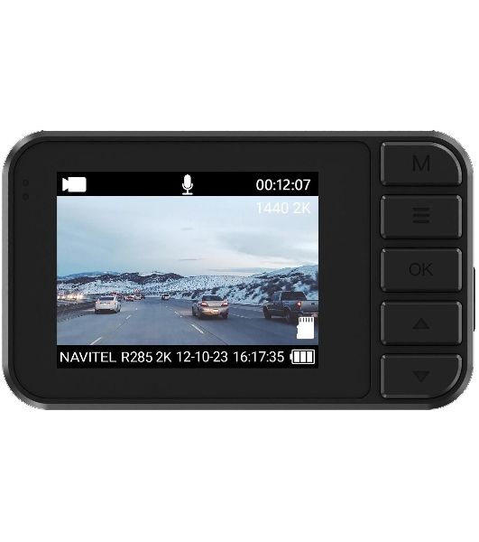 Видеорегистратор Navitel R285 2К черный 1440x2560 1440p 140гр. CV7327