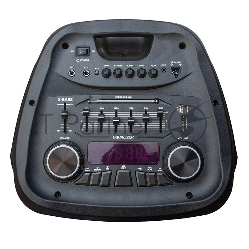 Колонка Eltronic  FIRE BOX  12" динамик 2шт/12" черный с TWS