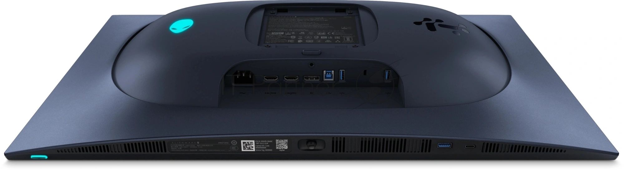 Монитор 26.7" Dell Alienware AW2725Q QD-OLED 3840x2160, 240 Гц, 0.03 мс, 16:9, 250 кд/м², 2xHDMI, DisplayPort, HDR, FreeSync Premium Pro, G-SYNC Compatible, Low Blue Light, черный