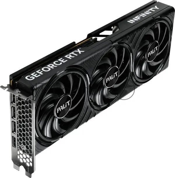 Видеокарта Palit GeForce RTX 5060 Ti Infinity 3, 16 GB GDDR7, 128 bit, 3xDisplayPort, HDMI, GPU 2407 MHz