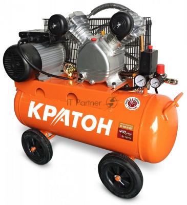 Компрессор КРАТОН AC-440-50-BDV  ременной масляный 2200Вт 440л/мин 50л