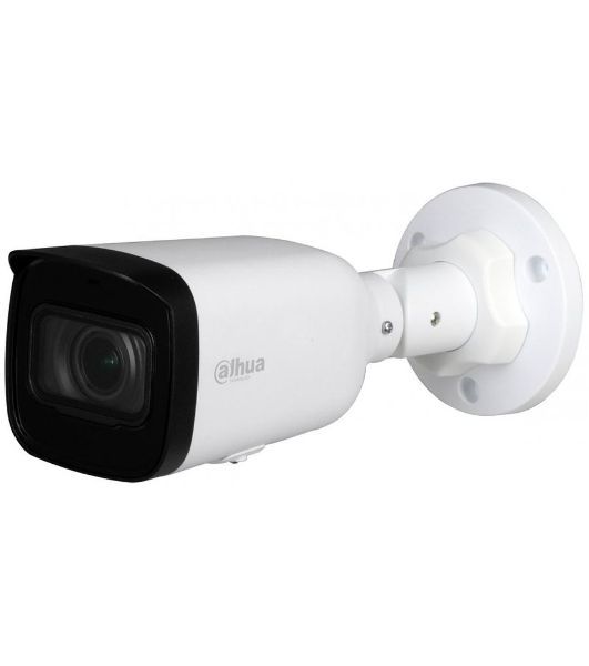 Уличная цилиндрическая IP-видеокамера Dahua 2Мп; 1/2.8” CMOS; моторизованный объектив 2.8~12 мм; механический ИК-фильтр; чувствительность 0.008лк@F1.7; сжатие: H.265+, H.265, H.264+, H.264, MJPEG; 2 п