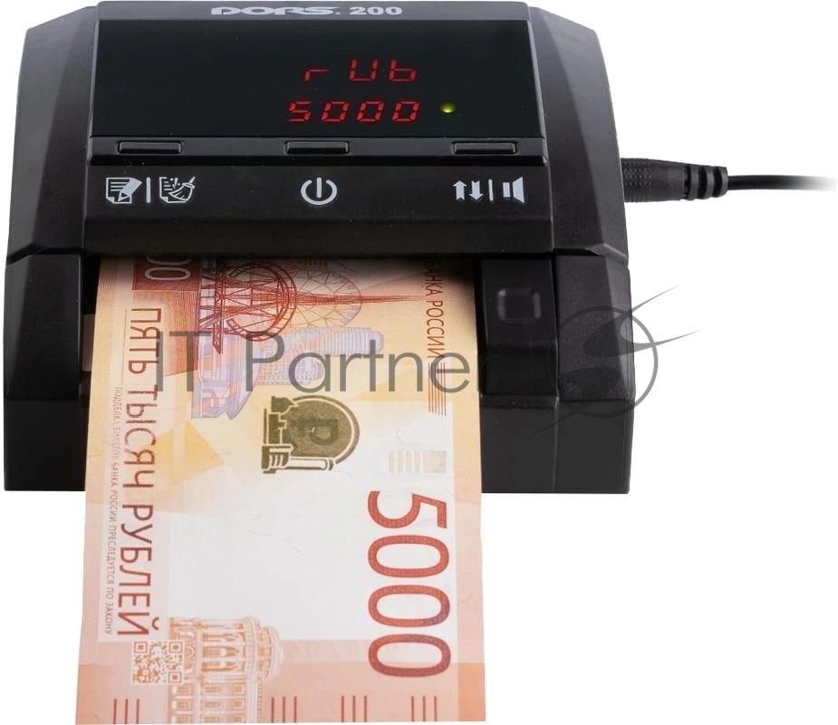 Детектор банкнот Dors 200 Multu FRZ-053201 автоматический мультивалюта