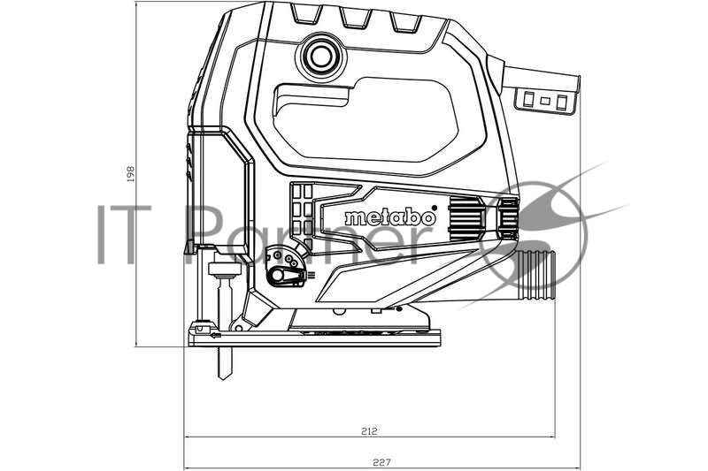 Лобзик электрический Metabo STEB 65 Quick 601030000