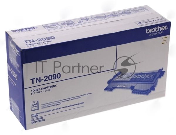 Картридж лазерный Brother TN-2090 черный {HL2132/DCP7057, (1000 стр.)}