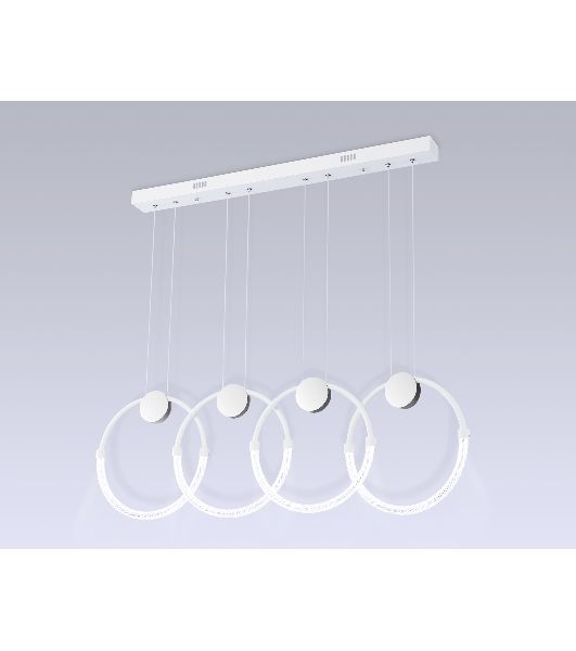 Светильник Ambrella light FL10598/4 WH/CH белый/хром 4200K 45W 940*20*1200 (Без ПДУ)