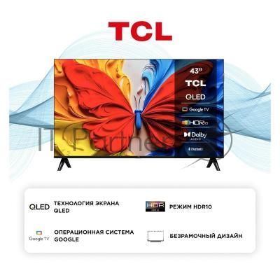 Телевизор TCL 43" 43S5K черный LED FULL HD 60HzUSB WiFi Smart TV