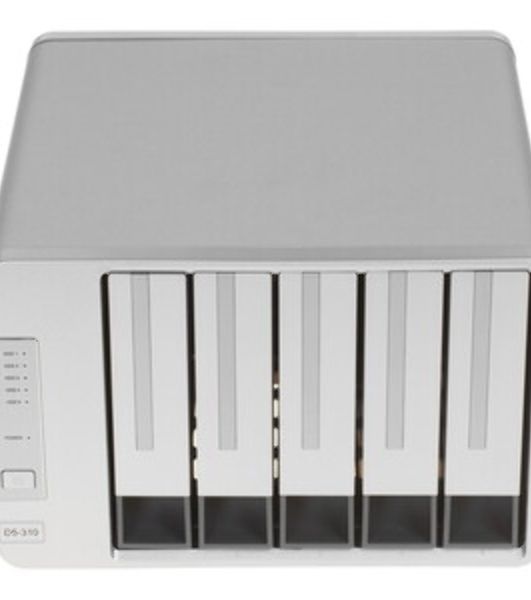 Сетевое хранилище TerraMaster D5-310 DAS tower/RAID 0,1,10,5,JBOD/up to 5 SATA(3,5' or 2,5')/1xUSB3.1 Type-C gen1/1xPS/1YW(repl D5-300)