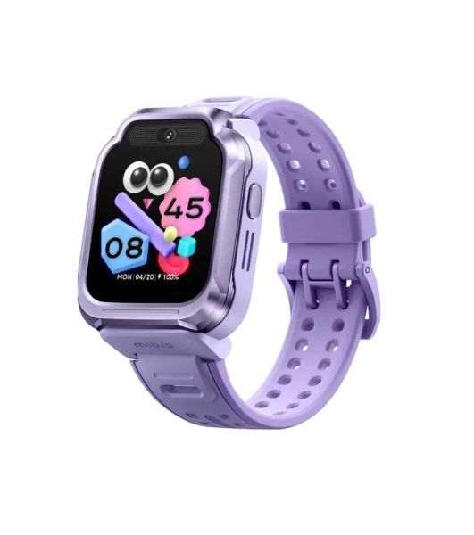 Детские умные часы Mibro S1, 1.68" TFT, 4G, Bluetooth 4.2/Wi-Fi/GPS, 2ATM/WR20, фиолетовый
