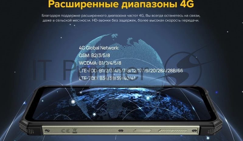 Смартфон Ulefone Armor 24, 12/256Gb, черный