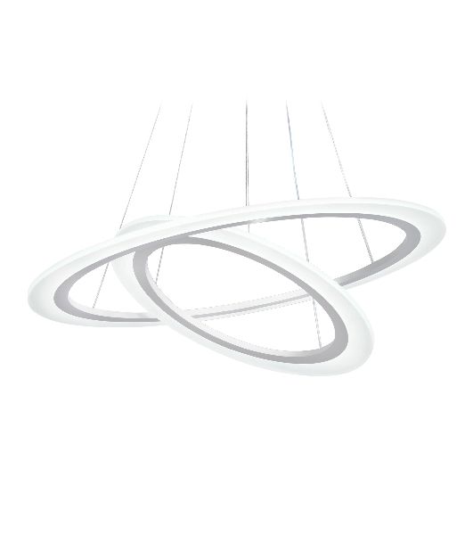 Светильник Ambrella light FA4355/2 WH белый 78W 3000K/4200K/6400K D580*670 (ПДУ РАДИО 2.4G)