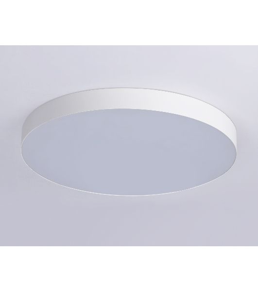 Потолочный светодиодный светильник Ambrella light FV5536 WH белый LED 90W 4200K D600*58 (Без ПДУ)
