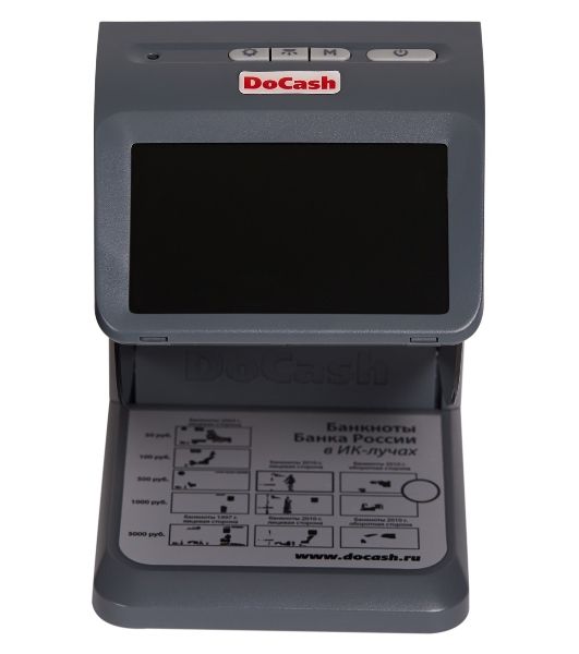 Детектор банкнот DoCash mini IR/UV/AS просмотровый мультивалюта