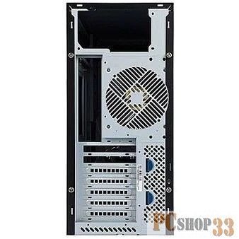 Компьютерный корпус Midi Tower InWin PE689 Black 600W IP-S600BQ3-3 USB3.0*2+A(HD)+front fan 120mm*1+rear fan 120mm*1+ 2*2SATA+1*1SATA+Intrusion Switch/ holes for SL20” RACKMOUNT