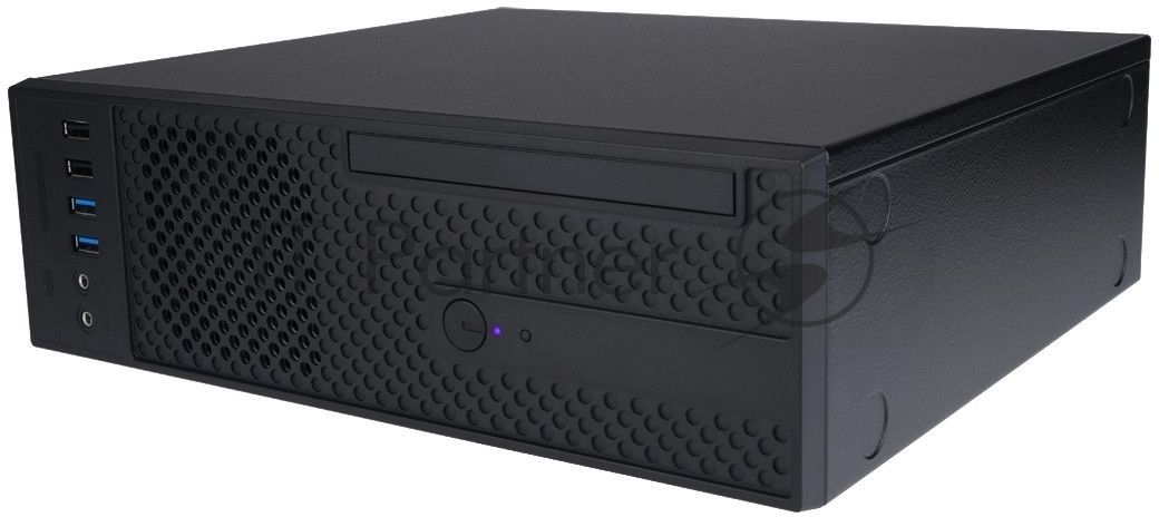 Компьютерный корпус Slim Desktop INWIN CJ708BL IP-S265AU7-2 80plus Bronze, U3*2+U2*2+A(HD)+TYPE 3.1C + FAN 80*15мм + intrusion switch INWIN Slim Case