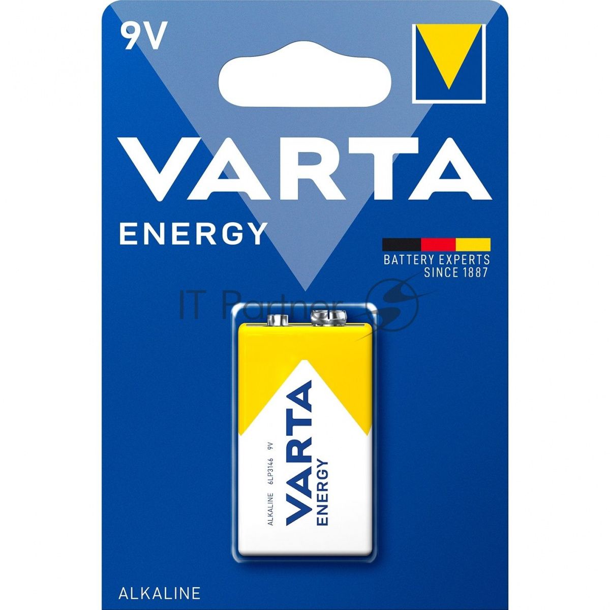 Батарейки VARTA ENERGY 9V бл. 1