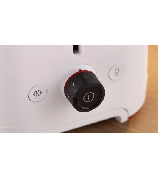 Тостер Bosch TAT3M121 белый, 950 Вт, 2 слота