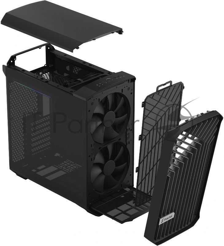 Компьютерный корпус Fractal Design Torrent Compact черный TG Dark Tint/FD-C-TOR1C-01