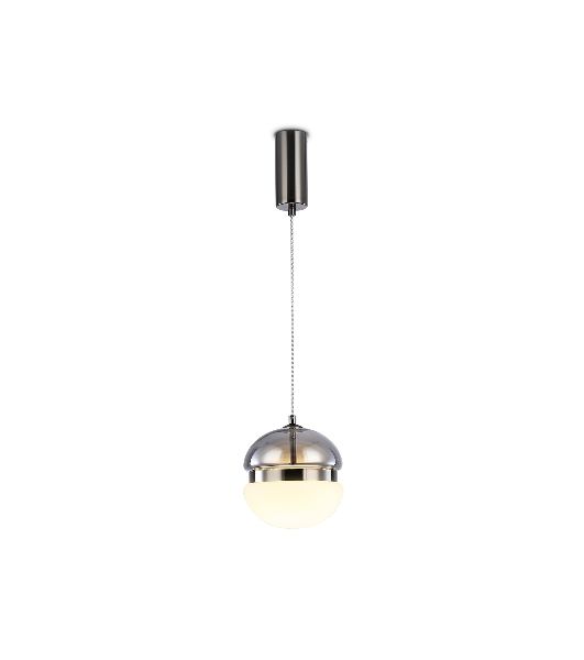 Подвесной светодиодный светильник Ambrella light LH11003 SM/FR дымчатый/белый матовый 20W 3000K D180*200