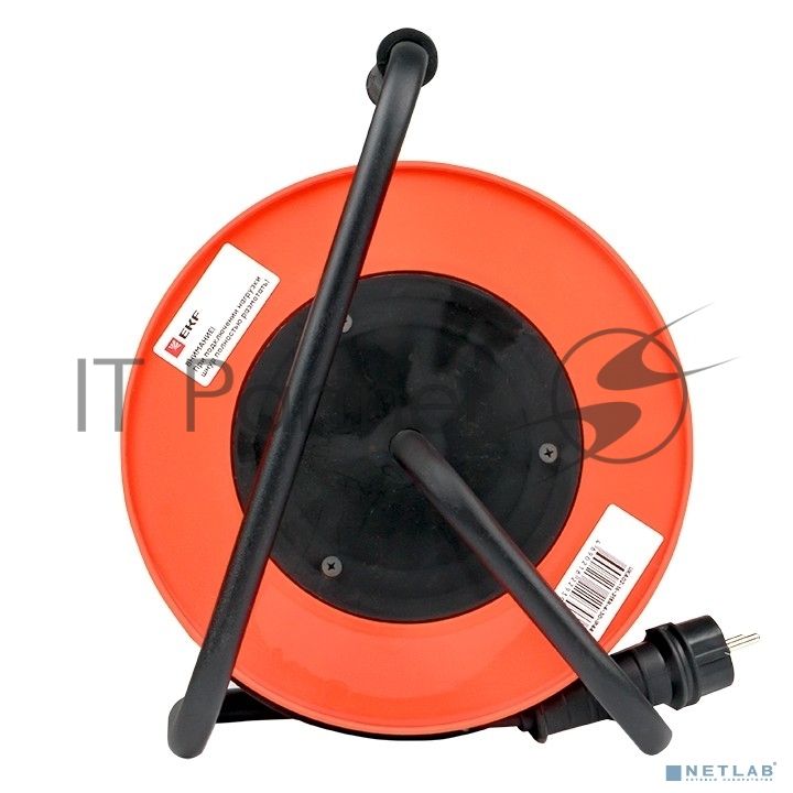Удлинитель на катушке EKF UKA02-16-315R-4-30-IP44 "Атлант 2.0" 4 гнезда 30м с заземлением  КГ 3*1,5  16А/3,5кВт IP44 PROxima EKF