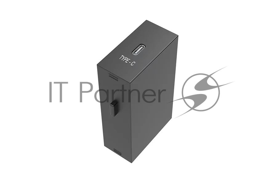 Модуль-переходник Wize Pro [WRTS-M-USBC] серия M, пассивный модуль USB C, full feature, передача видео 4K, передача данных 10 Гб/с, питание до 65Вт, вход USB C мама, выход USB C мама, для врезного лючка серии M