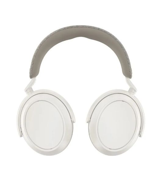 Беспроводные/проводные наушники Sennheiser Momentum 4 Wireless белый, полноразмерные, Bluetooth + проводной, активное шумоподавление, до 60 ч