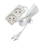 Удлинитель 2х7 м без заземл. 10А IP20 2.2 кВт Союз 481S-1207