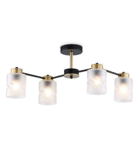Светильник Ambrella light TR303324/4 BK/GD черный/золото E27/4 max 60W 650*290*270