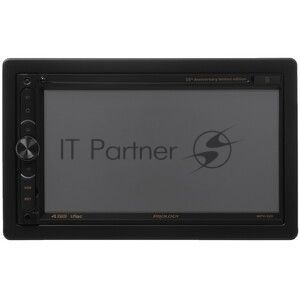 Автомагнитола Prology MPV-320, 2 DIN, 6.9", Bluetooth, USB Type-A, AUX, пульт ДУ