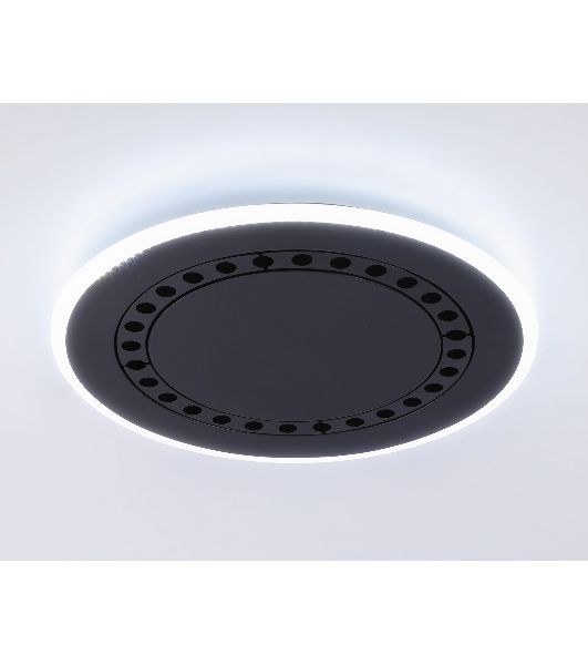 Светильник Ambrella light FL51407 BK черный 3000K/4200K/6400K 56W D485*40 (ПДУ ИК)