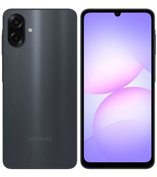 Смартфон Samsung Galaxy A07 4/64Gb, черный