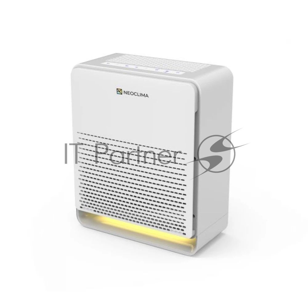 Очиститель воздуха Neoclima NP600W белый, 60 м², HEPA-фильтр, угольный фильтр, ионизация