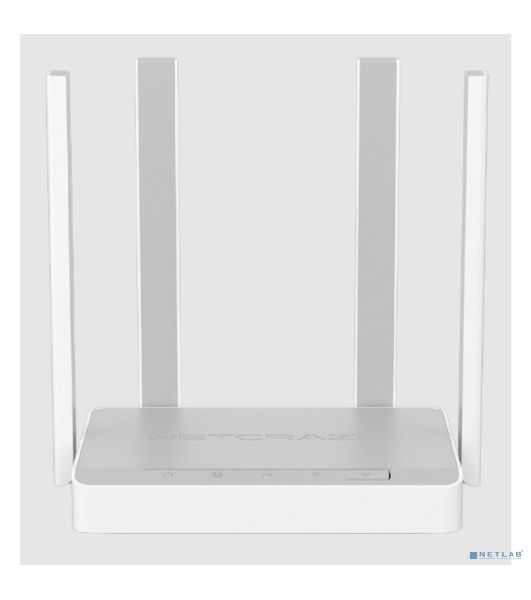 Гигабитный интернет-центр Netcraze Speedster (NC-3013) с Mesh Wi-Fi 5 AC1200, 4-портовым Smart-коммутатором и переключателем режима роутер/ретранслятор