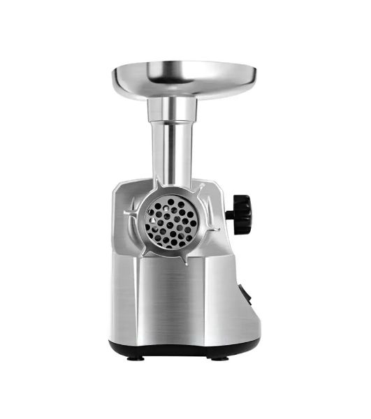 Мясорубка электрическая ARESA AR-2105 серебристый, 3000 Вт, 3.0 кг/мин, реверс, защита от перегрузки, насадки - 2