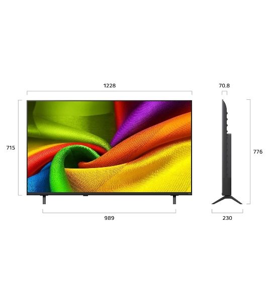Телевизор LG 55" 55NU900B6LA.ARUG черный LED UHD 60Hz Smart TV webOS
