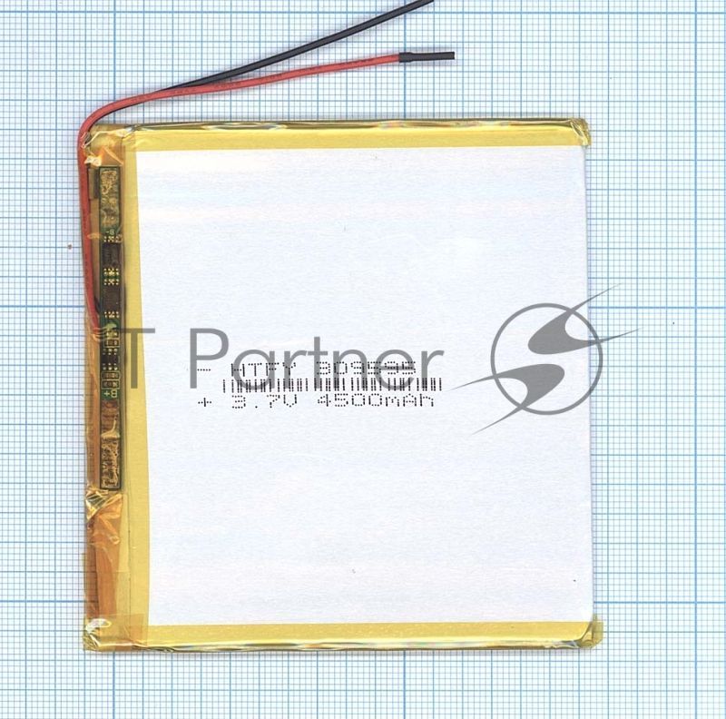 Аккумулятор Li-Pol (батарея) 3x95x95мм 2pin 3.7V/4500mAh