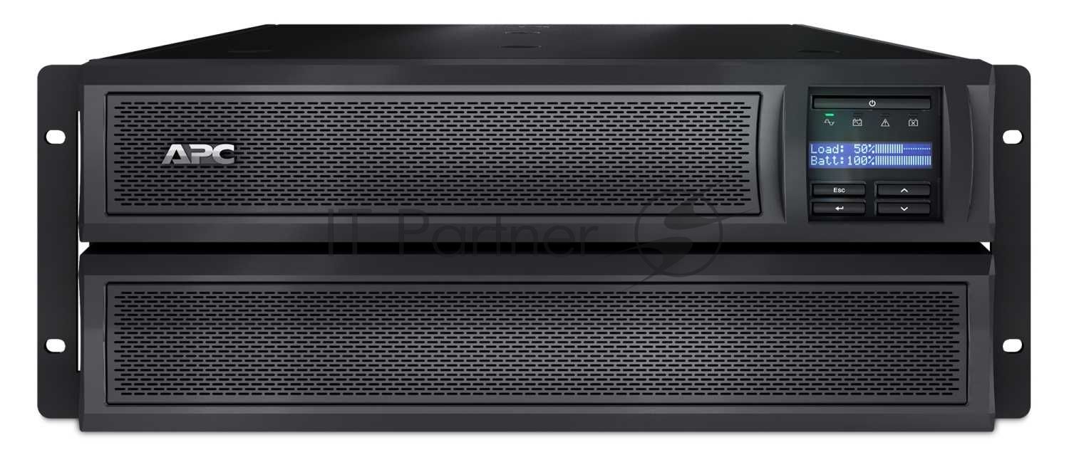 Источник бесперебойного питания APC Smart-UPS X SMX2200RMHV2U/2200ВА/1980Вт/1 х IEC 320 C19 (компьютерная), 8 х IEC 320 C13 (компьютерная)