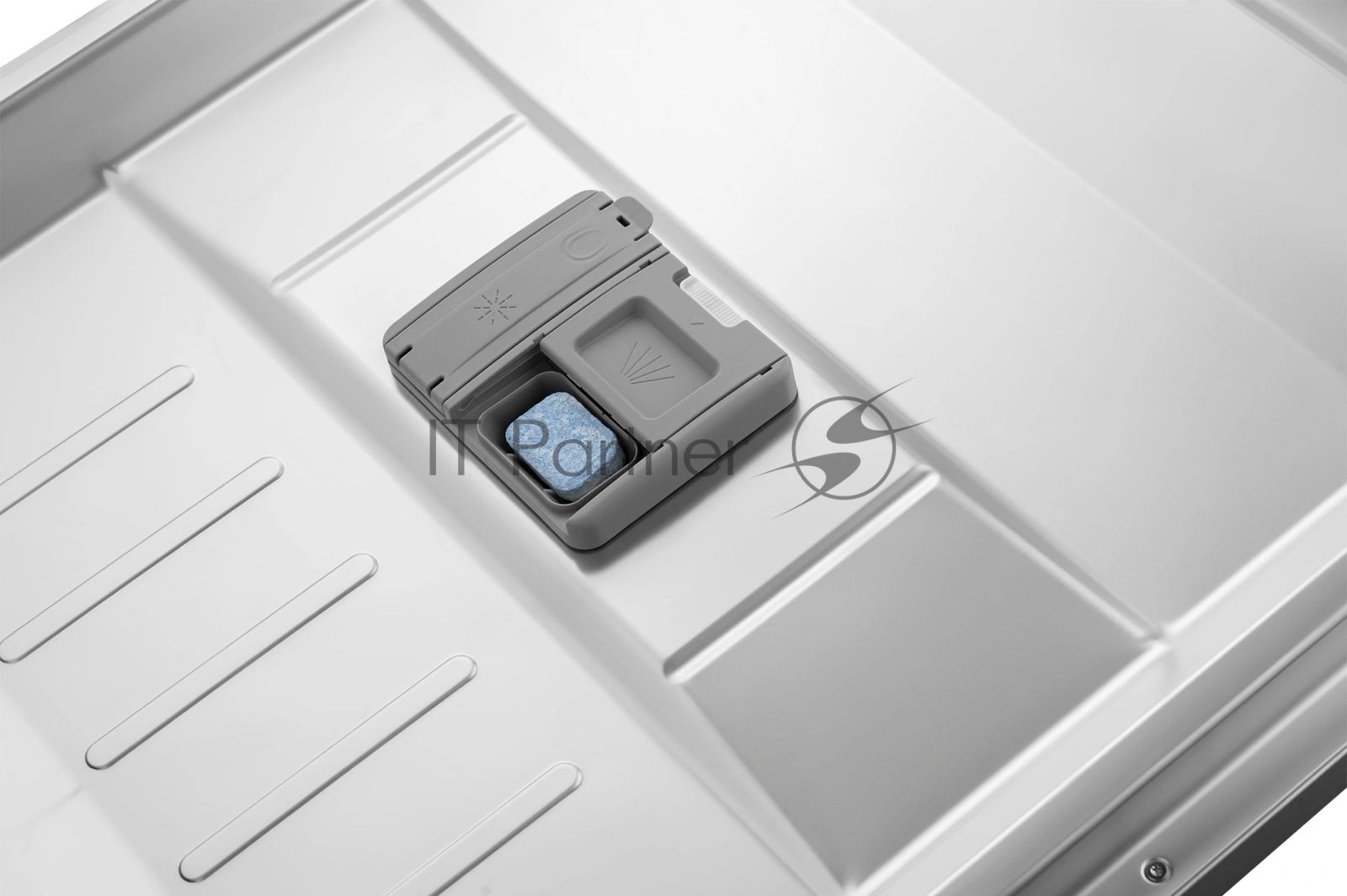 Встраиваемая посудомоечная машина Weissgauff BDW 6135 D Inverter AutoOpen Timer Floor, серебристый, 59.8 см, 14 компл., 49 дБ, класс А+++