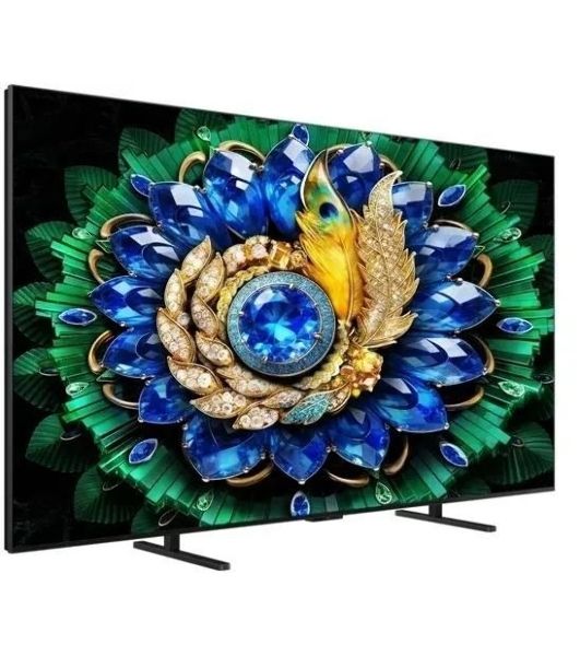 Телевизор TCL 85" 85A400M черный QLED Mini LED UHD 144Hz Smart TV Google TV 3GB/32GB