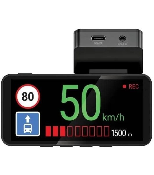Видеорегистратор Navitel R87 GPS, 2592x1944, 3.7", GPS, Wi-Fi, G-сенсор, GPS-информатор