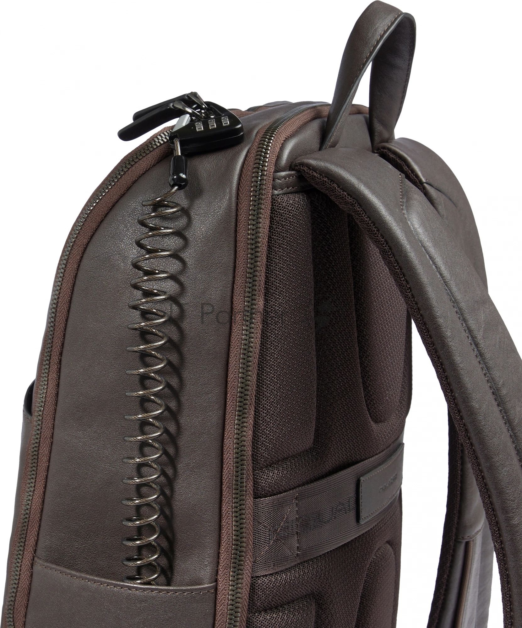 Рюкзак мужской Piquadro Black Square CA6503B3/TM темно-коричневый натур.кожа
