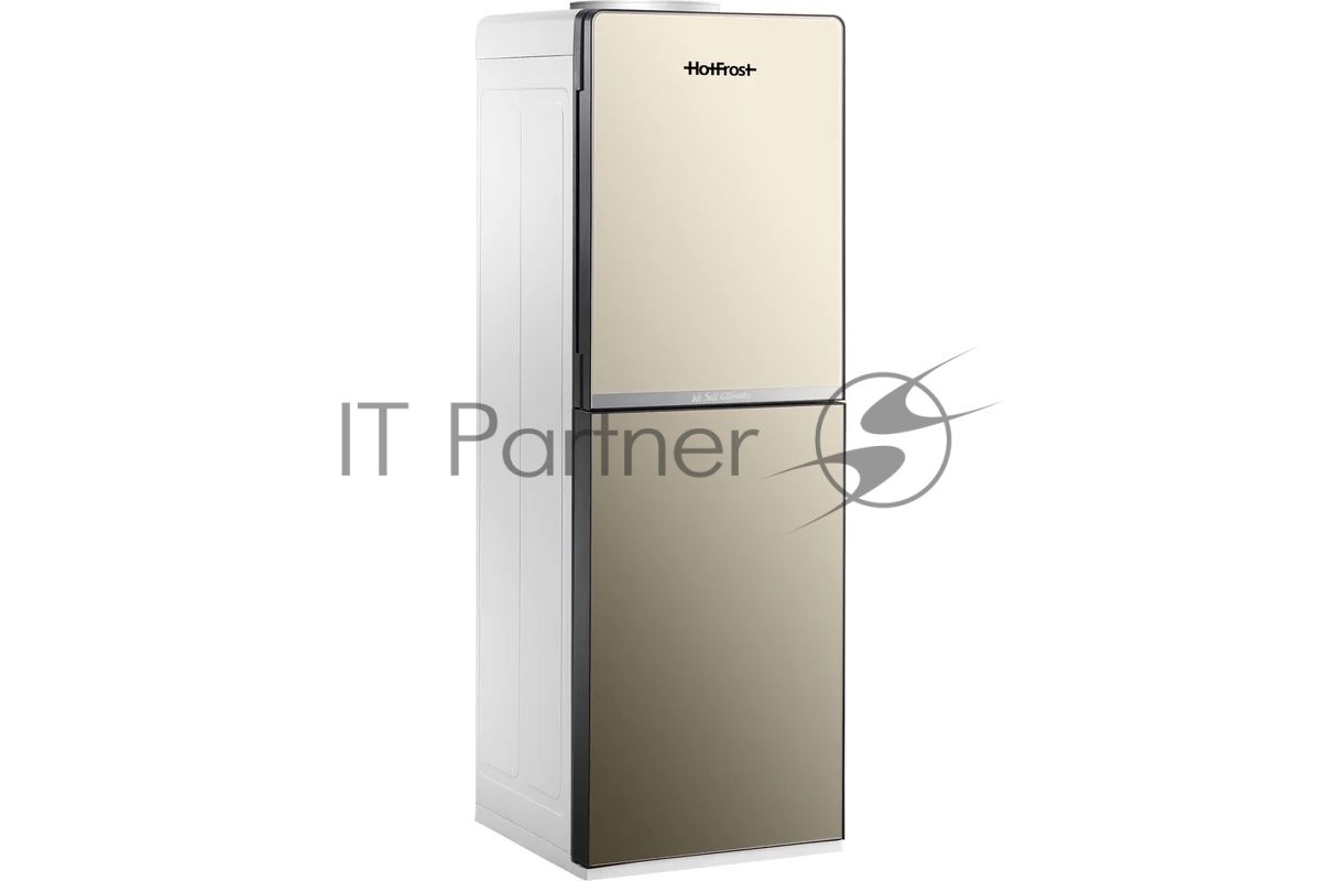 Кулер для воды Hotfrost V250CE, верхняя загрузка, нагрев 90 °С, охлаждение 15 °С, золотистый