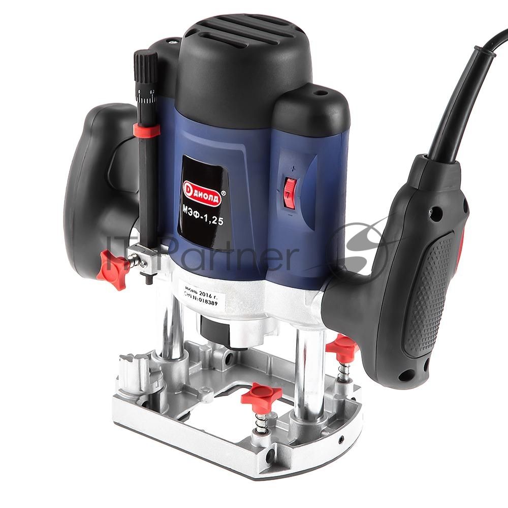 Фрезер ДИОЛД МЭФ-1,251250Вт 1000-32000об/мин ход0-40мм цанга8мм фреза40мм 3.4кг