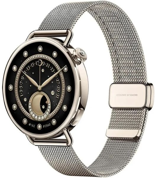 Умные часы Xiaomi Watch S4, 1.32", AMOLED, 4G, Wi-Fi, Bluetooth, NFC, USB, IP68, золотистый