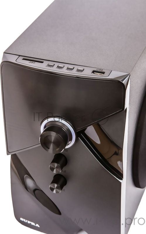 Акустическая система SUPRA SMB-290 (Bluetooth. Максимальная мощность: 550 Вт. Суммарная мощность (RMS) 60 Вт. FM тюнер. USB порт. SD порт. AUX вход. Пульт ДУ.)