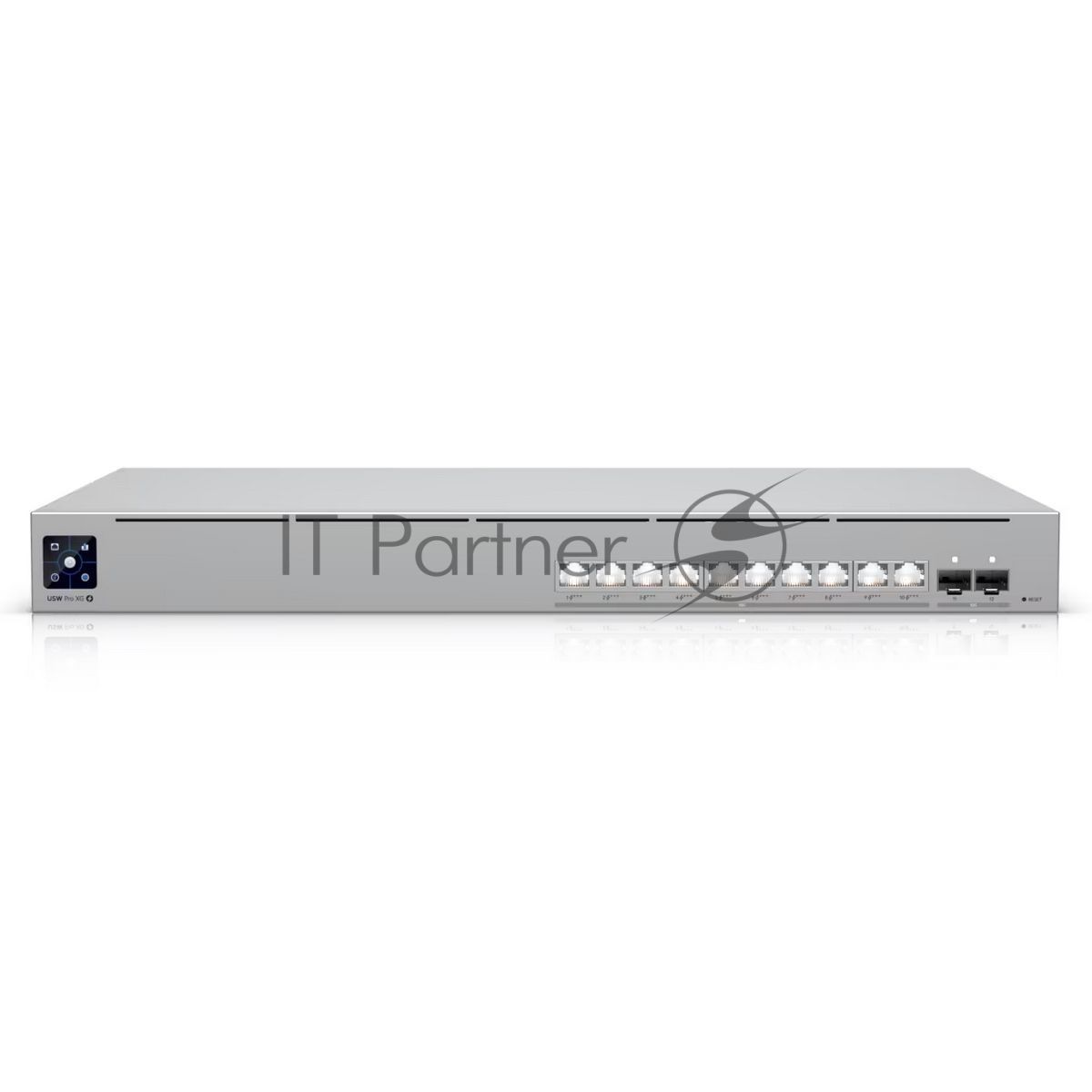 Коммутатор Ubiquiti UniFi Switch Pro XG 10 PoE, 10×10 Гбит/с PoE++ + 2×10 Гбит/с SFP+, управляемый